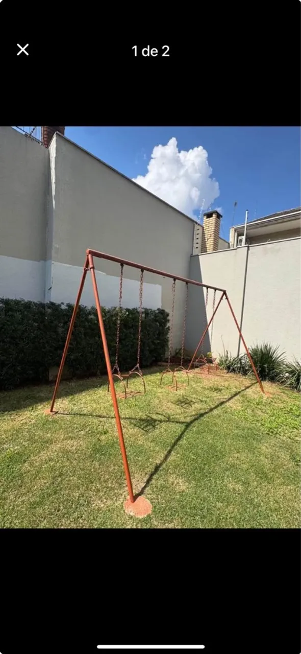 Balancinho de ferro para crianças