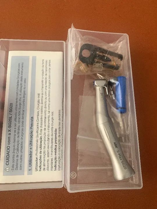 Motor Implante Nsk Surgic Pro Completo C/ Contra Ângulo + Mochila Implantec - Foto 4