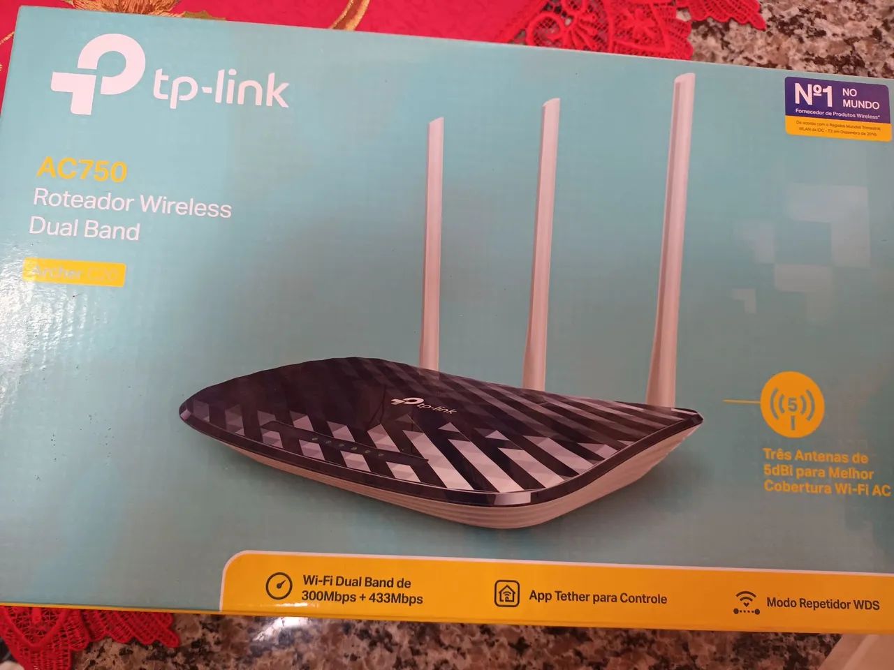Roteador TP-Link com 3 antenas - Foto 3