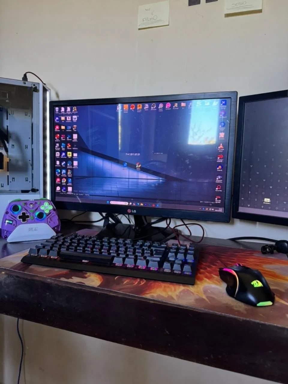 PC GAMER COMPLETO PRA VENDER LOGO - Foto 2