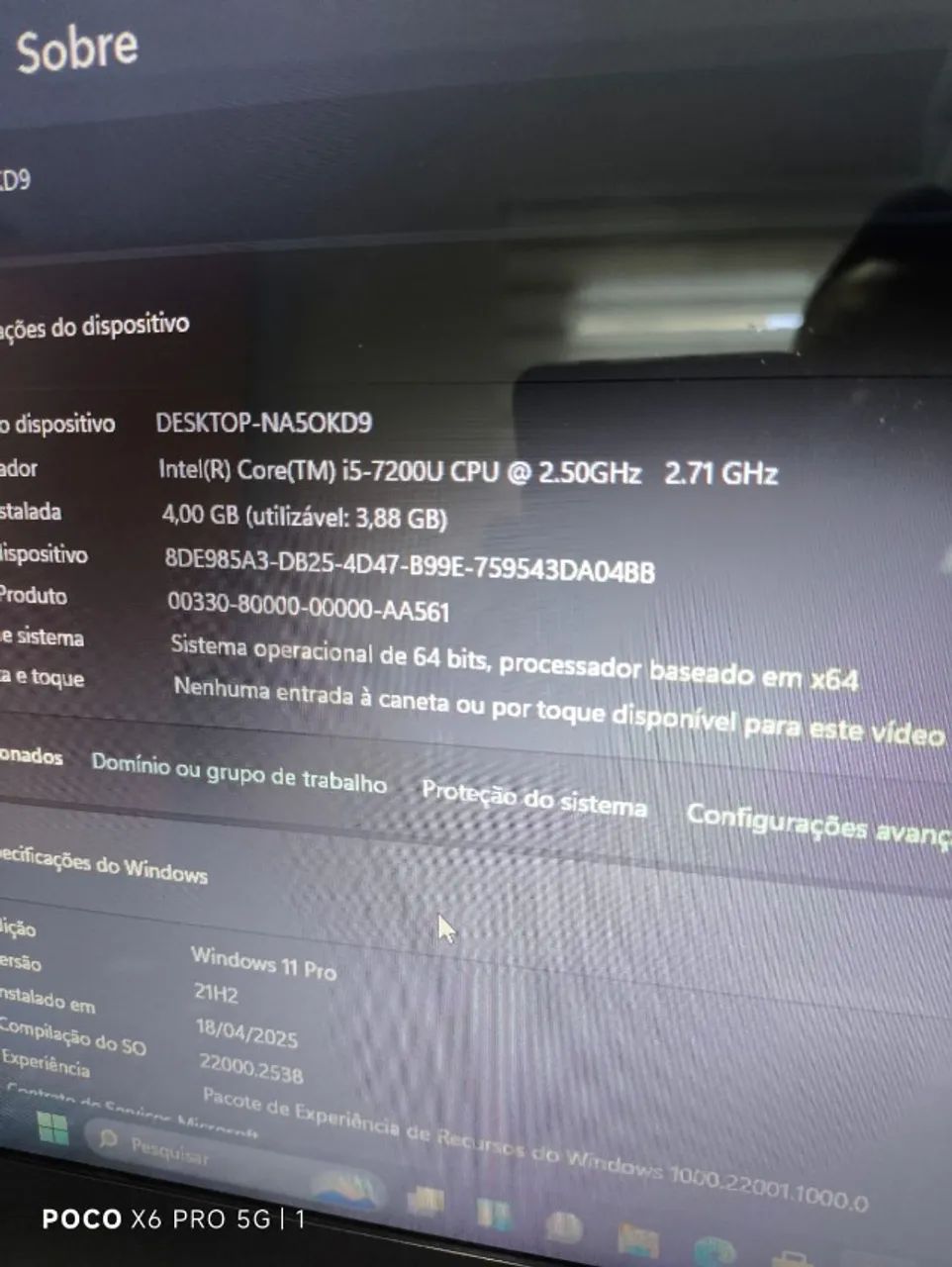 Notebook Acer Aspire 5 Core i5 de 7° Geração Com SSd + HD - Foto 4