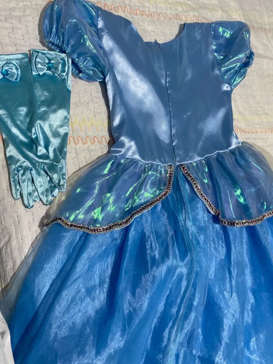 Fantasia Cinderela infantil - Foto 5