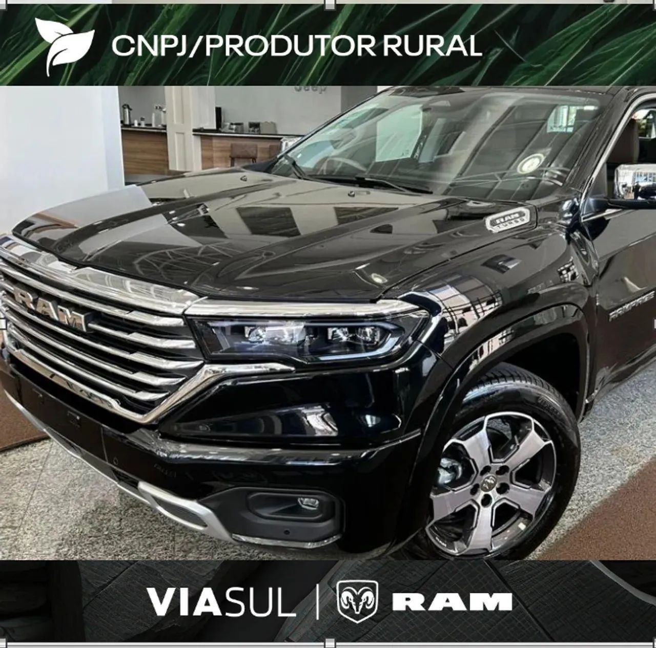 RAM RAMPAGE 2.2 TURBO DIESEL LARAMIE 4X4 AUTOMÁTICO