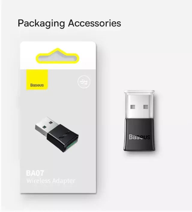Adaptador Usb Bluetooth 5.3 Baseus Ba07 Original - Foto 5
