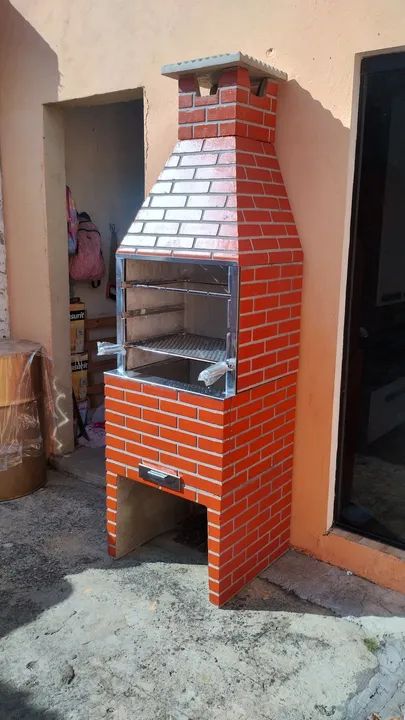 Churrasqueira pré moldada com frete grátis! - Foto 3