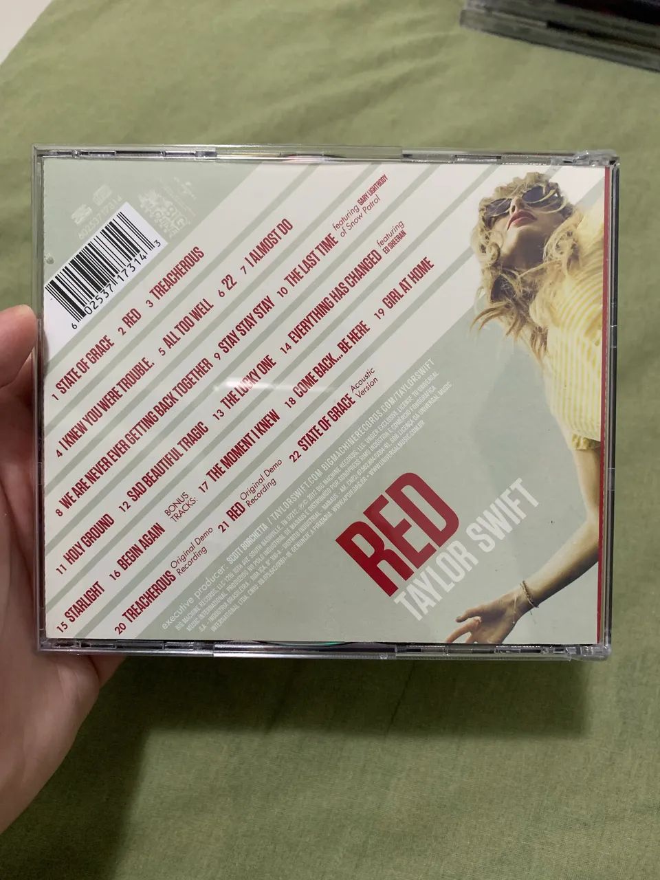 Taylor Swift CD Red deluxe - Foto 2