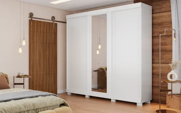 Guarda Roupas Portas de Correr 100% MDF Zara
