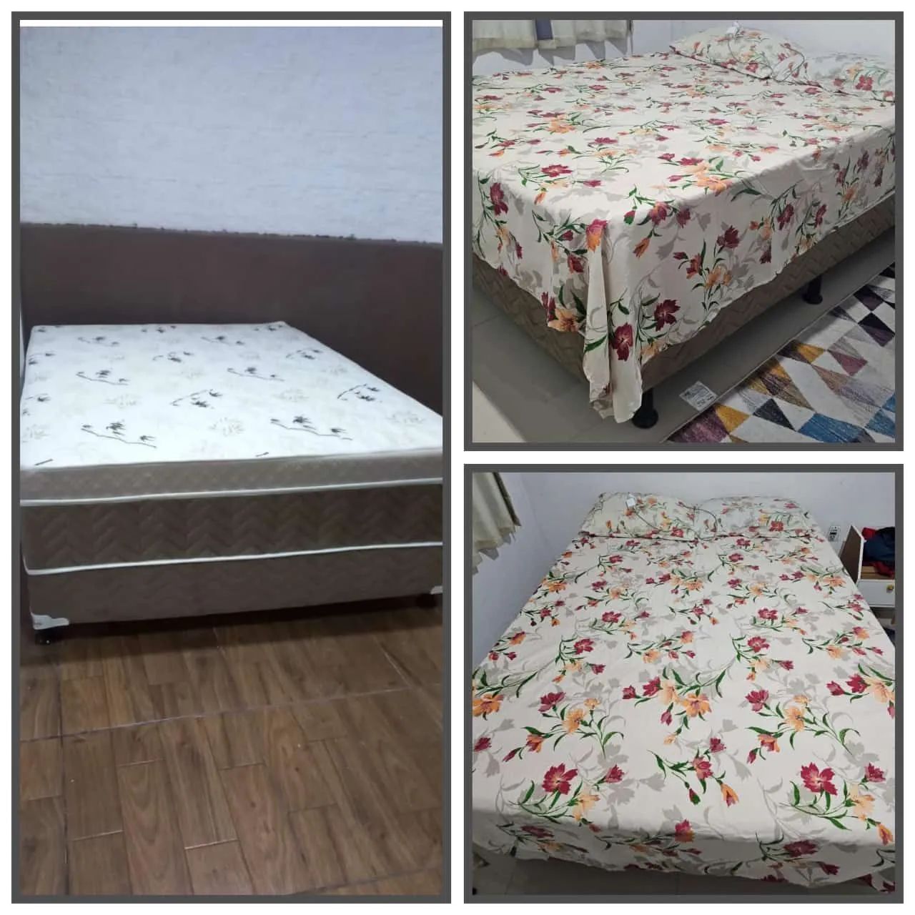 Cama Box de Casal com Colchão em Promoção!
