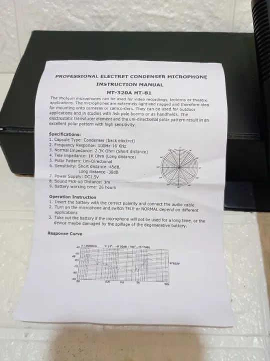 Microfone Yoga HT-81 zerado - Foto 4