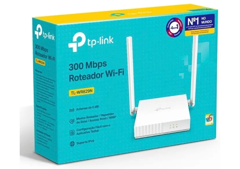 Roteador Wi-Fi TP-Link 300 Mbps TL-WR829N
