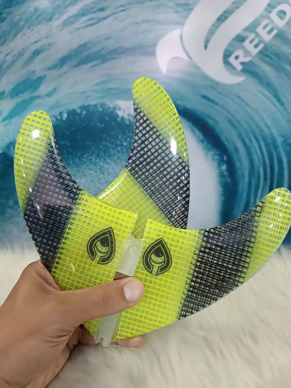 Jogo de Quilhas para Prancha de Surf - Design Exclusivo - Foto 3