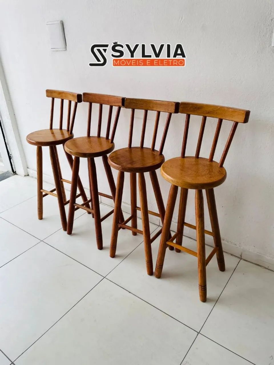 BANQUETAS ANGELIM ASSENTO REDONDO  - Foto 2