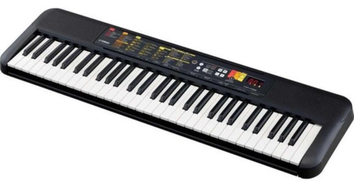 Teclado Musical Yamaha F52 Psr-f52 61 Teclas 144 Timbres Cor Preto 127/220V