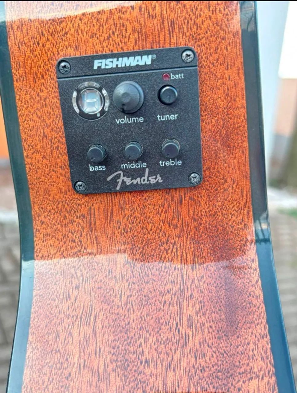 Vendo Violão Fender CF60CE NAT + Case Rígido de Luxo - Foto 4