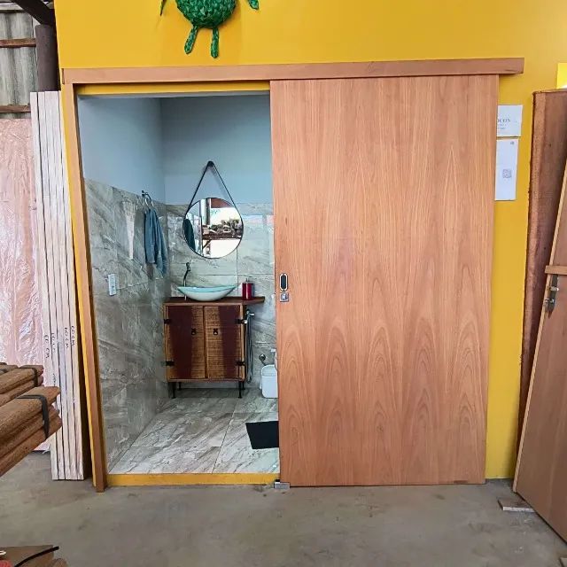 Kit Porta de Correr Completa - A Pronta Entrega64640459010306121