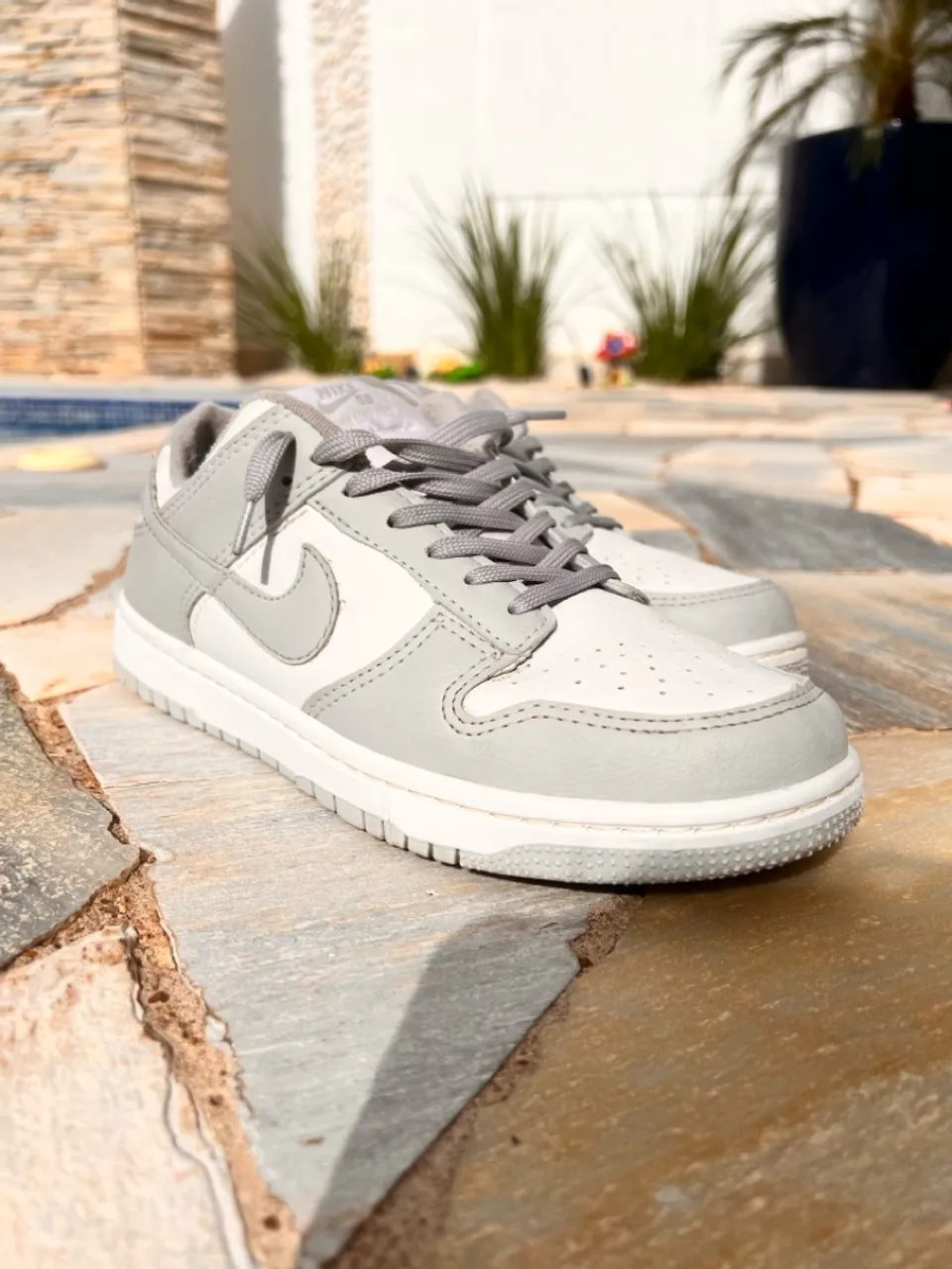 Nike Dunk Low Cinza - leia a descrição