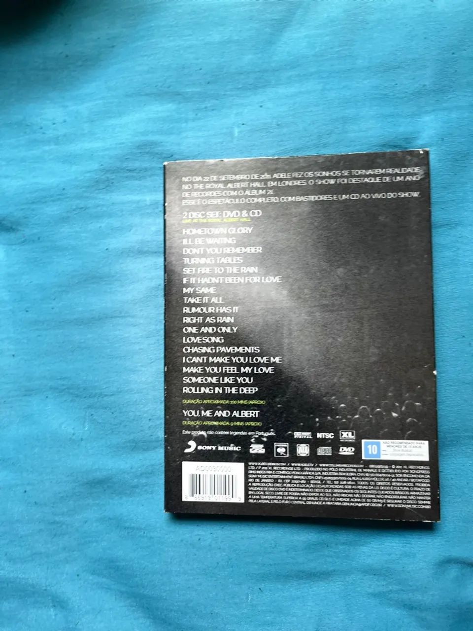 CD e DVD Adele - Live At The Royal Albert Hall - Original Usado perfeito estado  - Foto 2