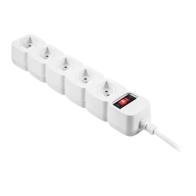 Filtro de Linha Intelbras 5 Tomadas Cabo 1m EPE-205M-BR - WZetta - Foto 3
