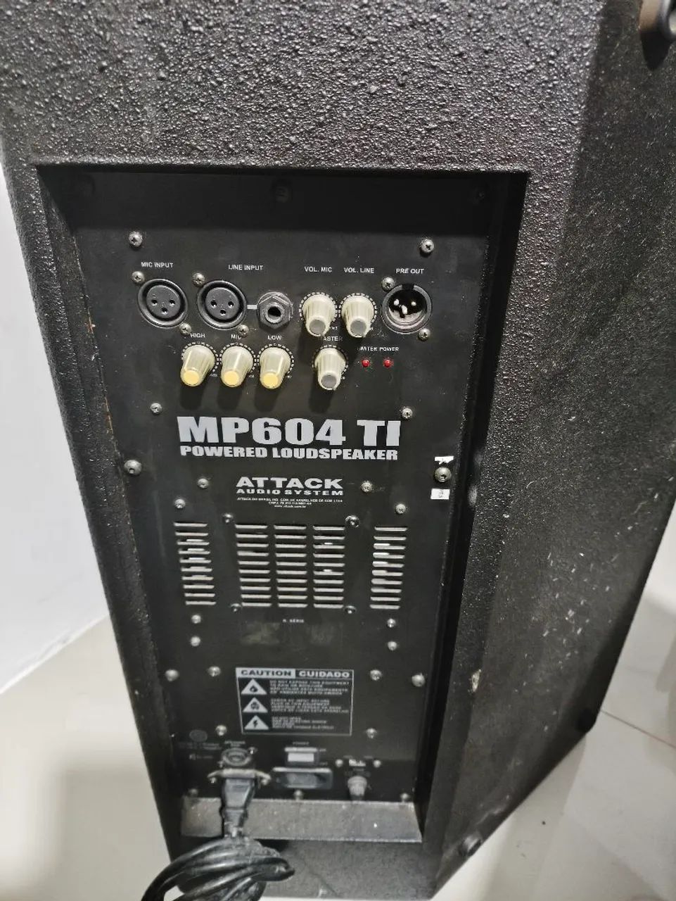 Par de Caixas Ativas Attack MP 604 ti - Foto 3