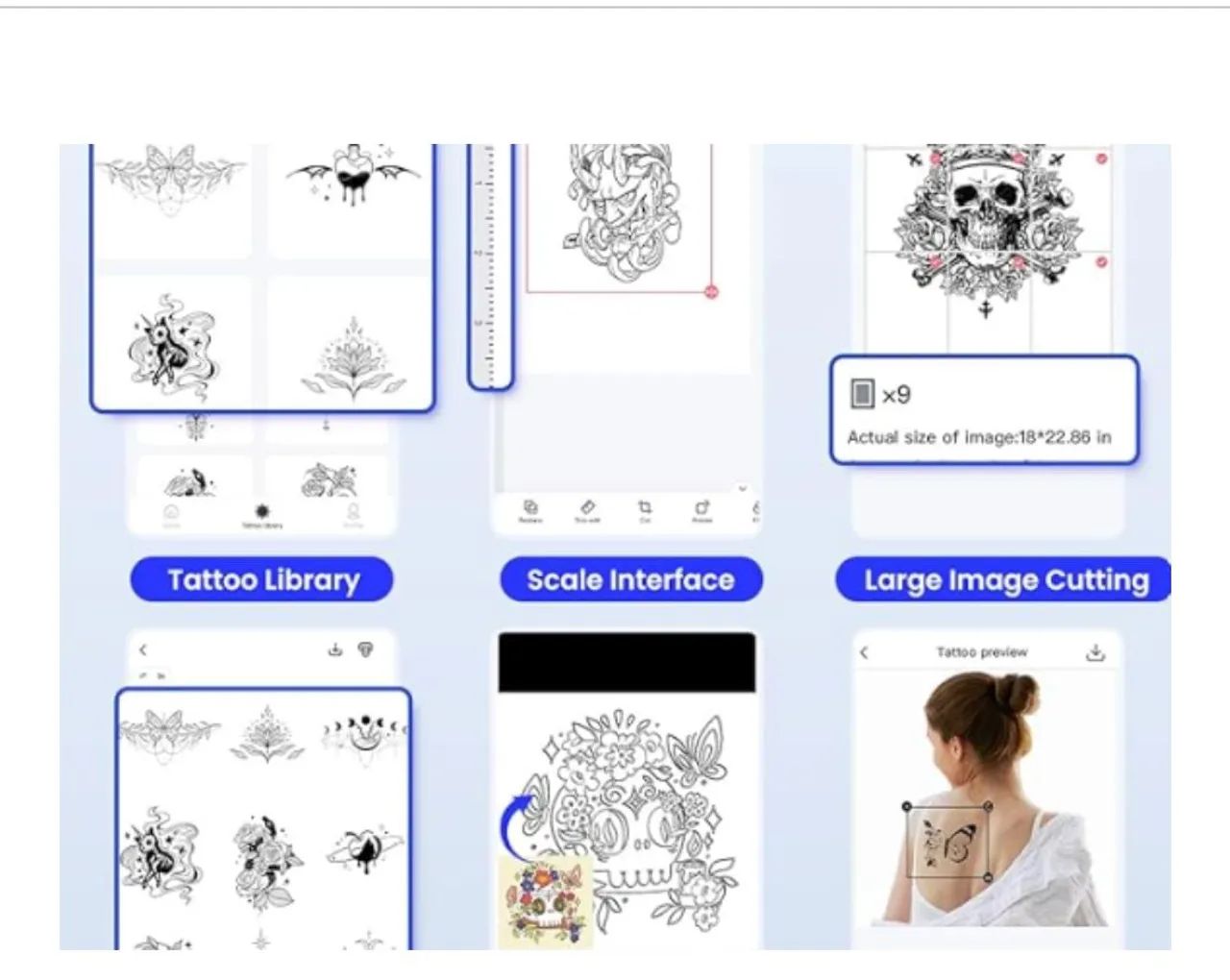 Impressora de Estêncil de Tatuagem Phomemo TP83 Bluetooth - Foto 4
