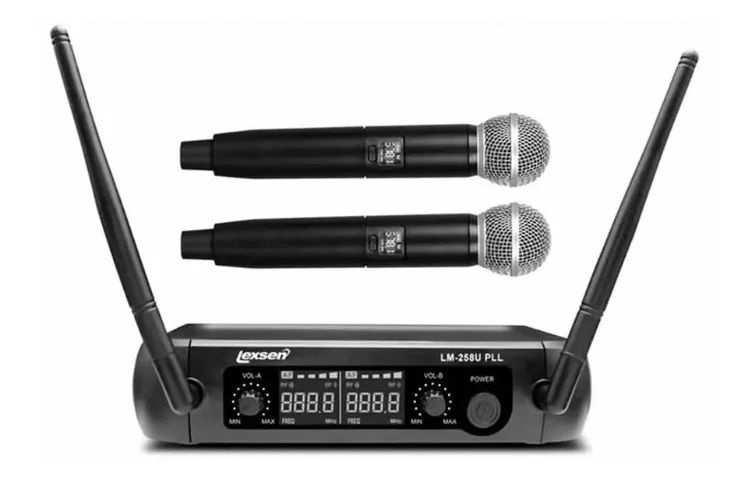 Microfone Lexsen sem fio 