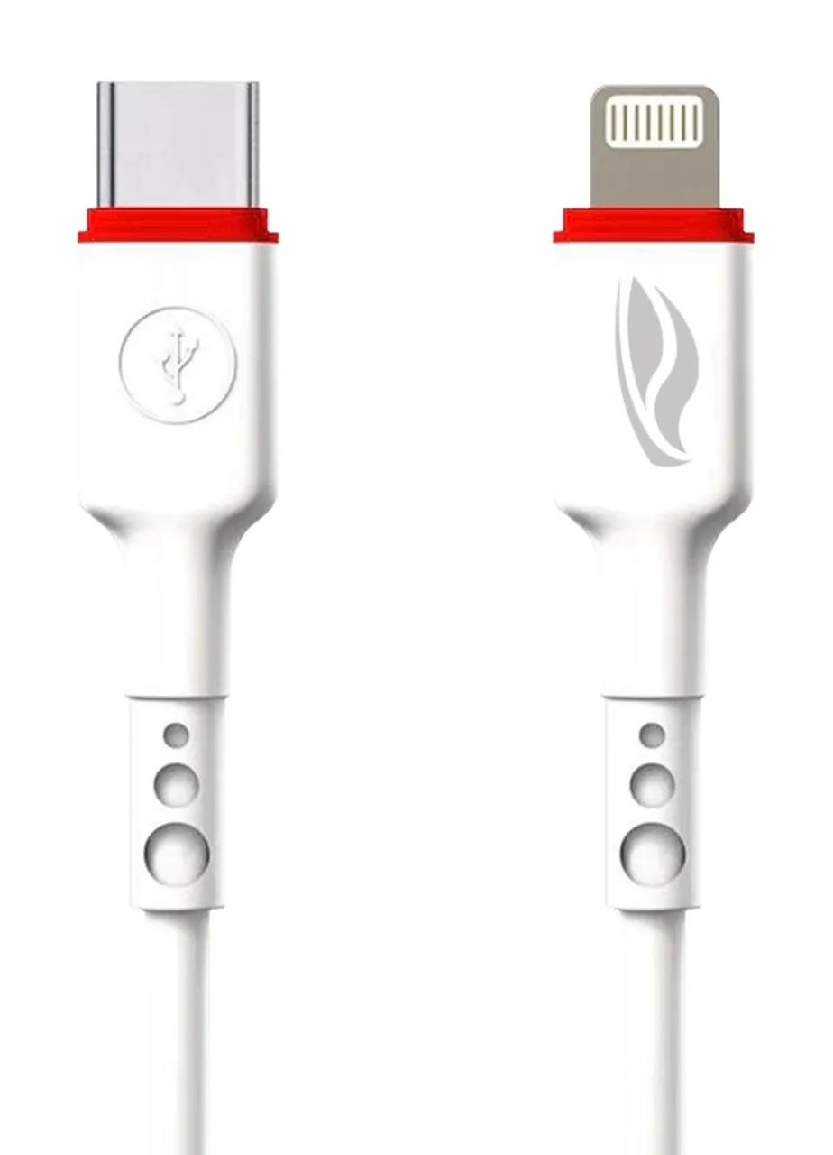CABO USB TIPO C X LIGHTNING 1 METRO 3A C3TECH CB-CL100WH - Foto 2