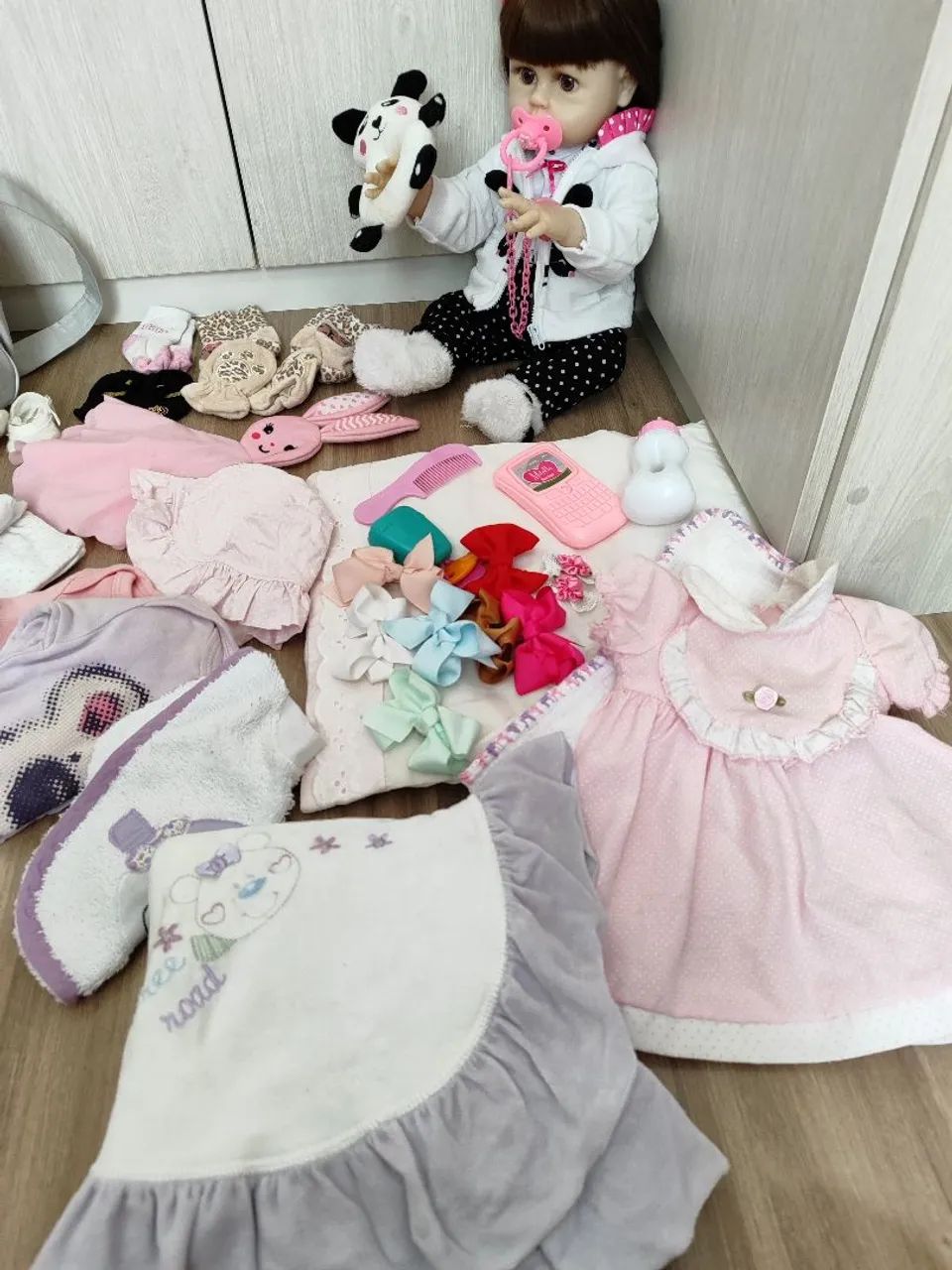Kit boneca reborn - Foto 3