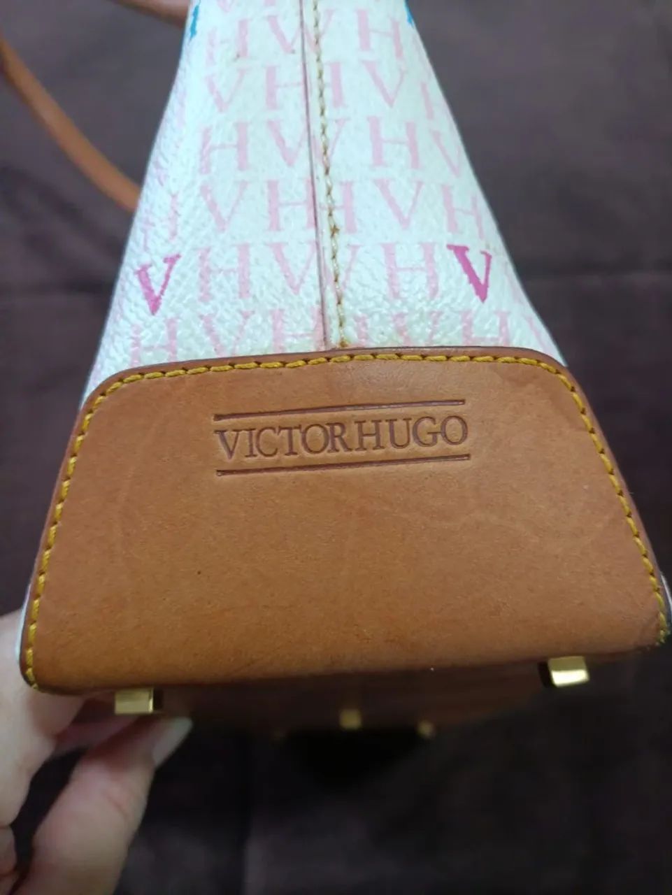 Bolsa de mão Vitor Hugo original  - Foto 5