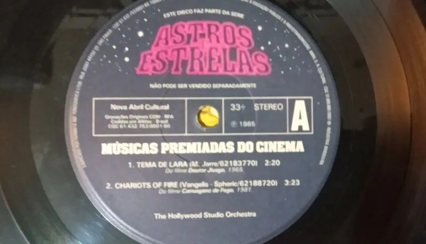 Disco de 1965 com Músicas Premiadas do Cinema - Foto 3