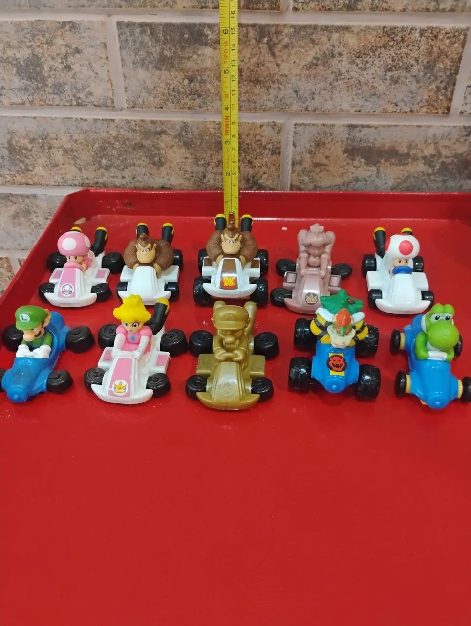 Miniaturas coleção Mário kart 2024