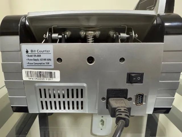 Maquina de contar dinheiro Bill Counter OR-2020 perfeito estado - Foto 2