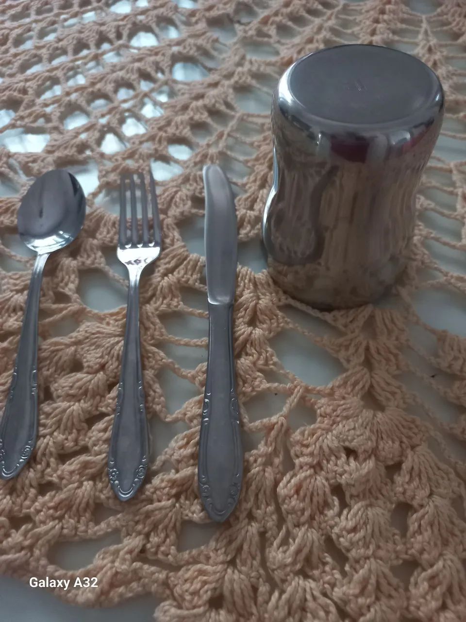 Conjunto Infantil em inox antigo  - Foto 2