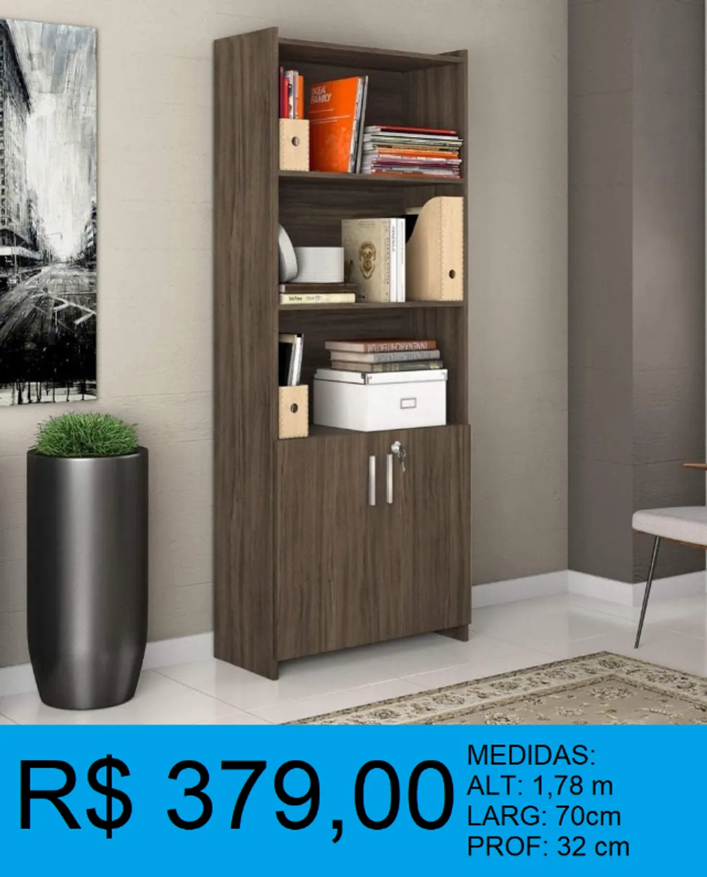 Multi uso de escrtiorio - entrega e montagem gratuita