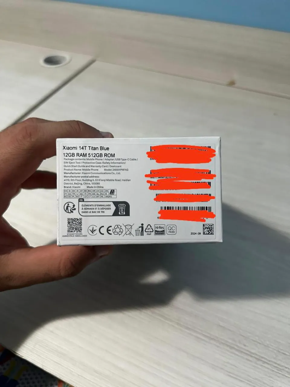 Xiaomi 14t 512/12