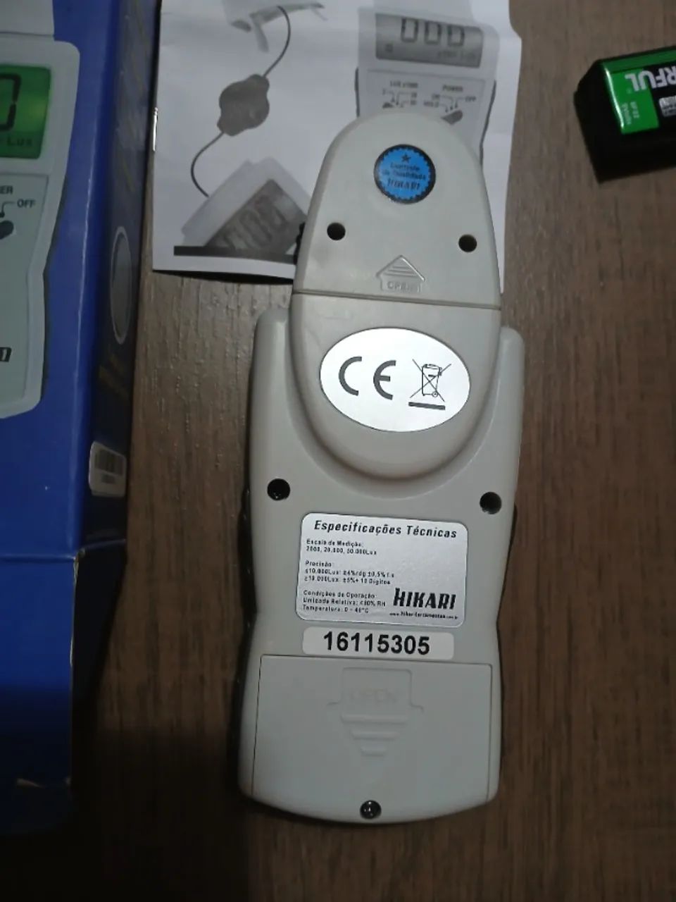 Luxímetro Digital Hikari HLX-881 - Foto 3