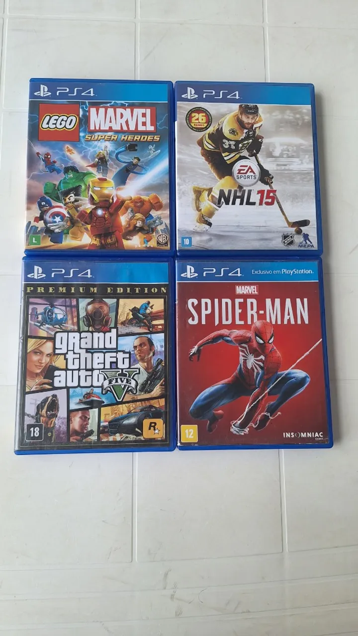 Jogos do PS4 R$ 50,00 - 100,00