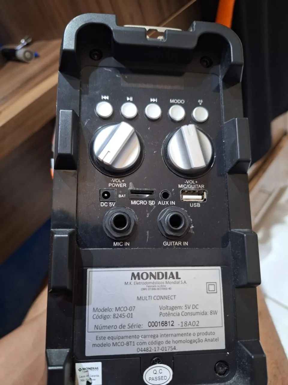 Caixa Amplificada Mondial Thunder VII MCO-07 - Foto 3