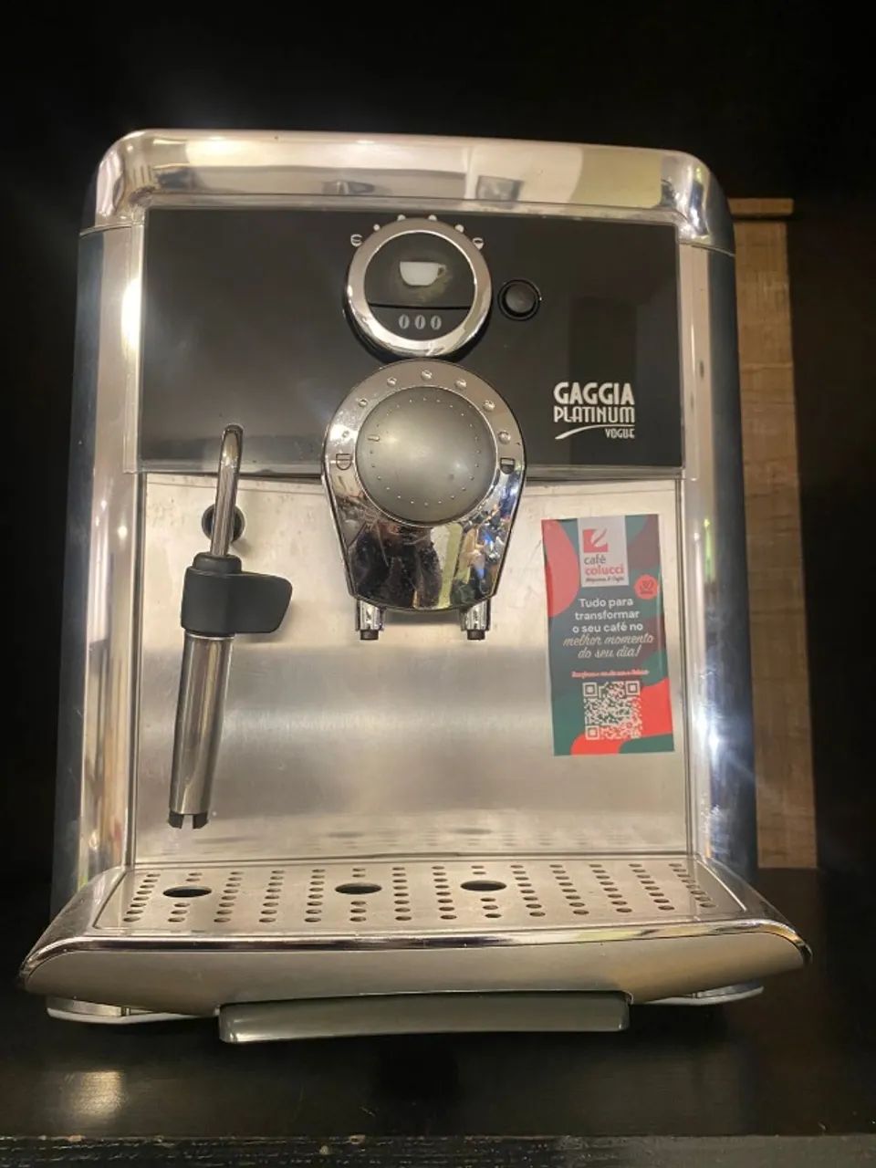 Máquina De Café Expresso Italiana Gaggia Platinum Vogue