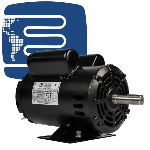 Motor Elétrico Monofásico 1cv 2p Alta Rotação Bivolt + Polia