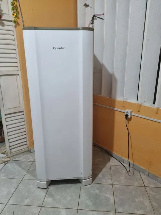 GELADEIRA ESMALTEC DEGELO ROC31 COM 245-LITROS  - Foto 2