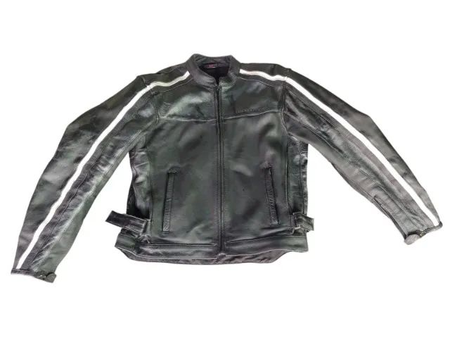 Jaqueta e Calça  de couro para motociclista 