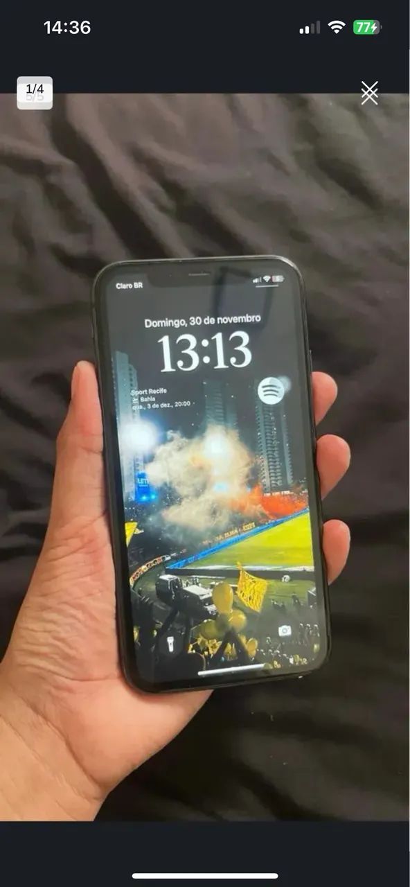 IPHONE 11 64G PRETO 800 REAIS - Foto 2