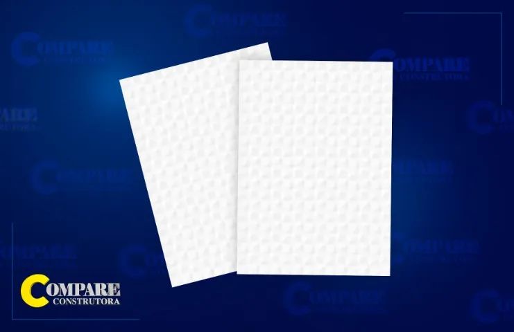 Piso Moirca Branco HD 32X45 Brilhante 