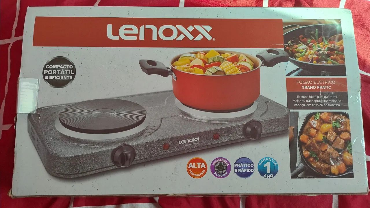 Fogão Elétrico portátil para Carnaval, veraneio, etc 