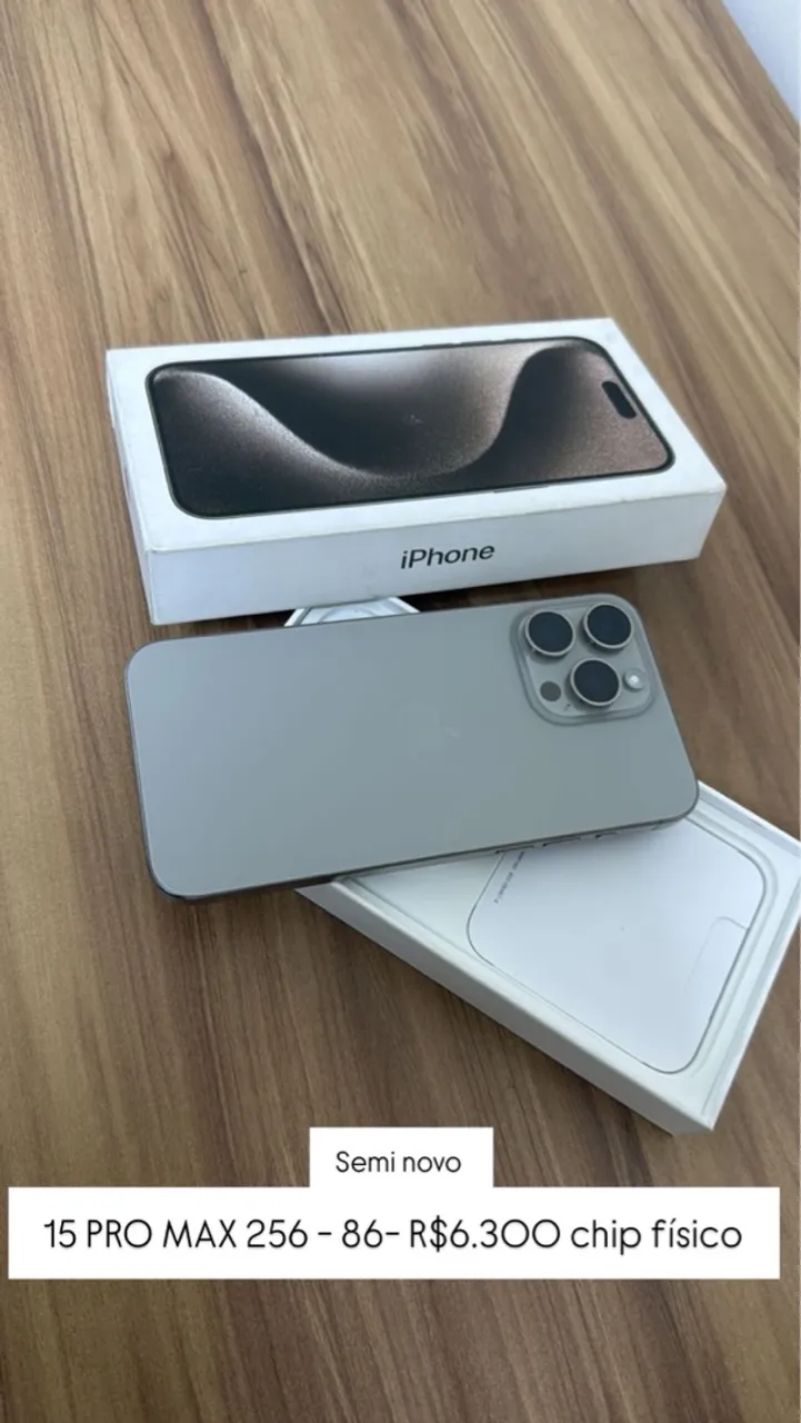 iPhone 15 pro max 256g