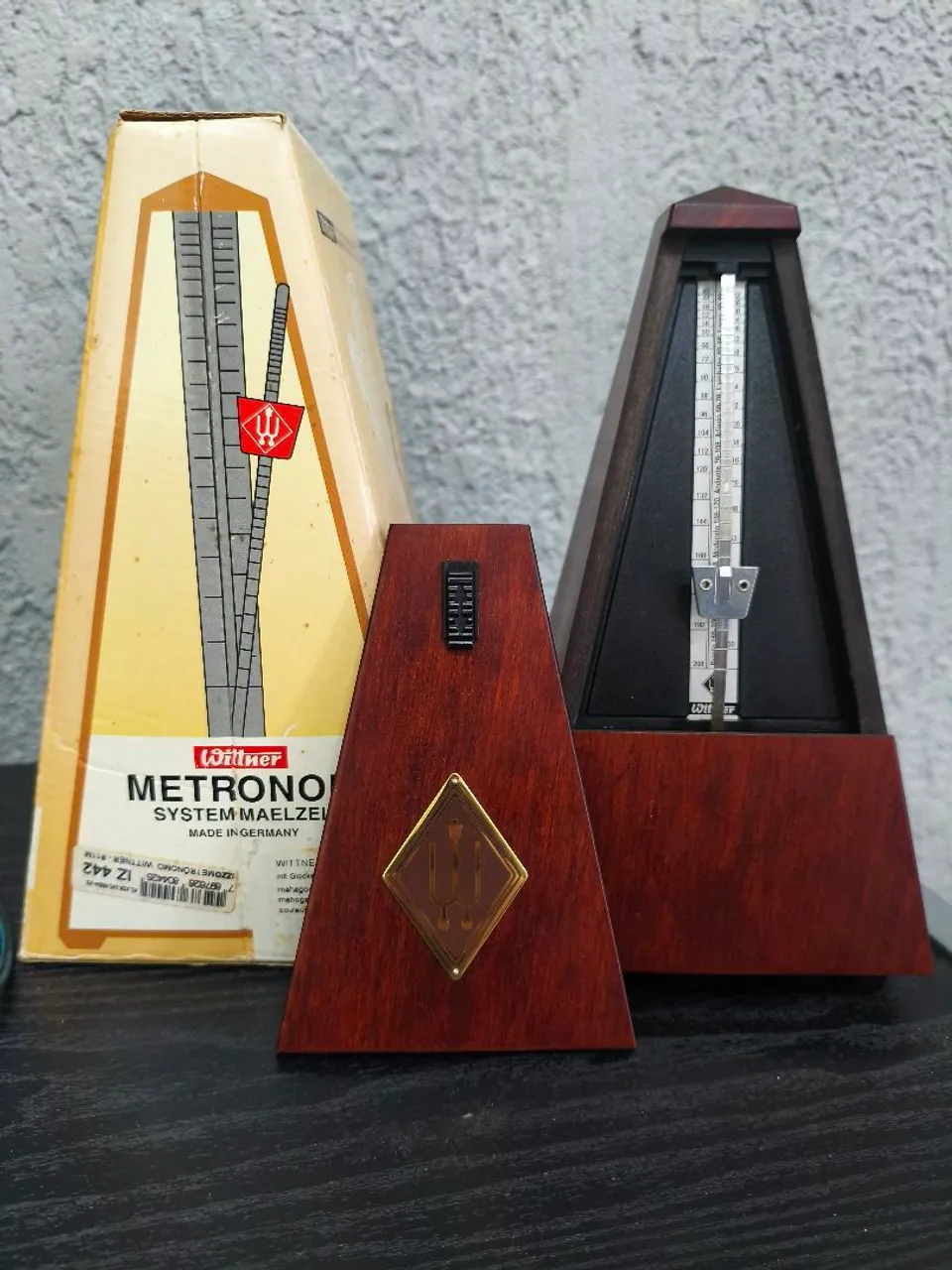 Metrônomo Wittner System Maelzel. Leia o anúncio.