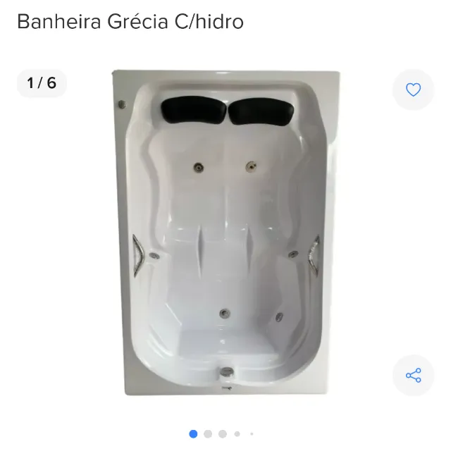 Banheira de hidromassagem