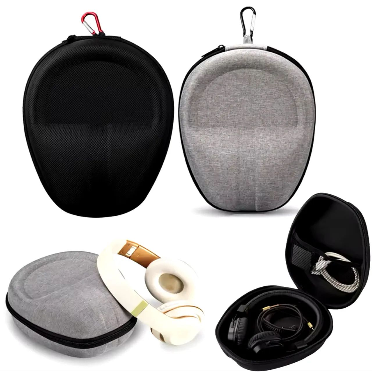 Fone QCY H3 ANC + Case de proteção