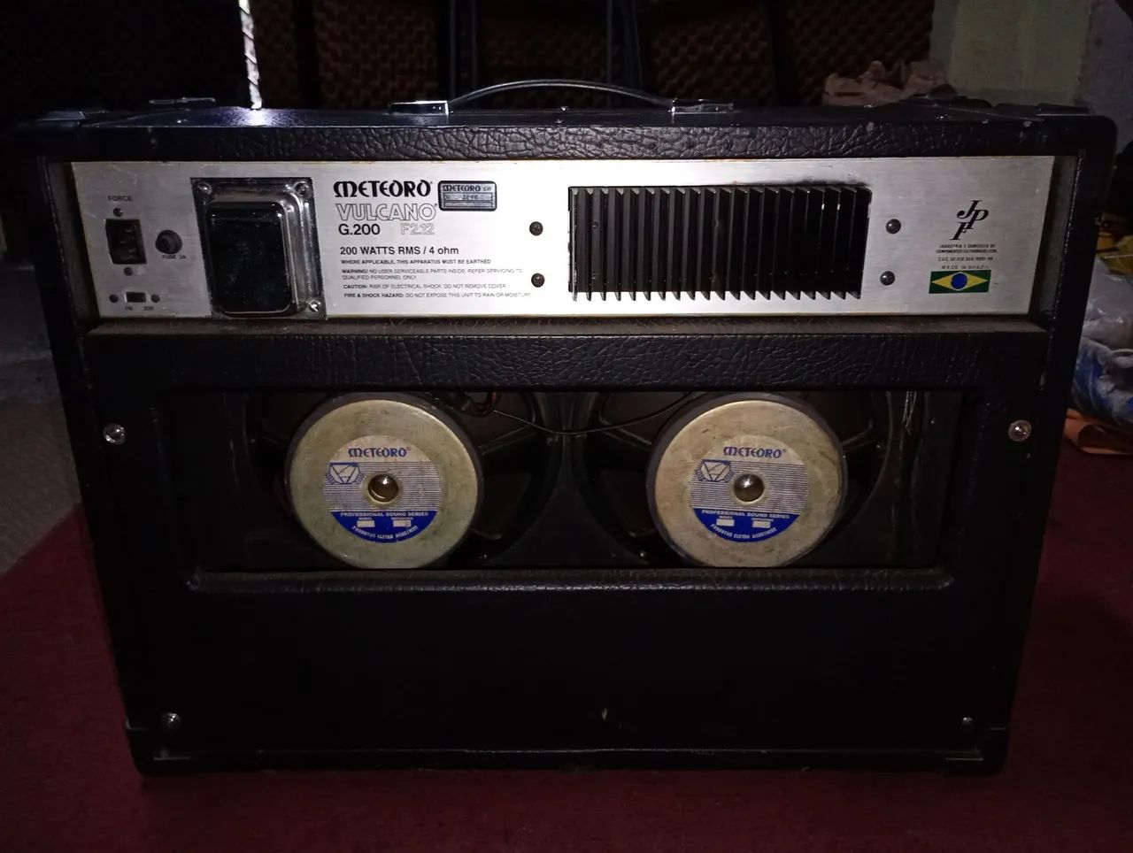 Amplificador meteoro vulcanoG200 - Foto 4