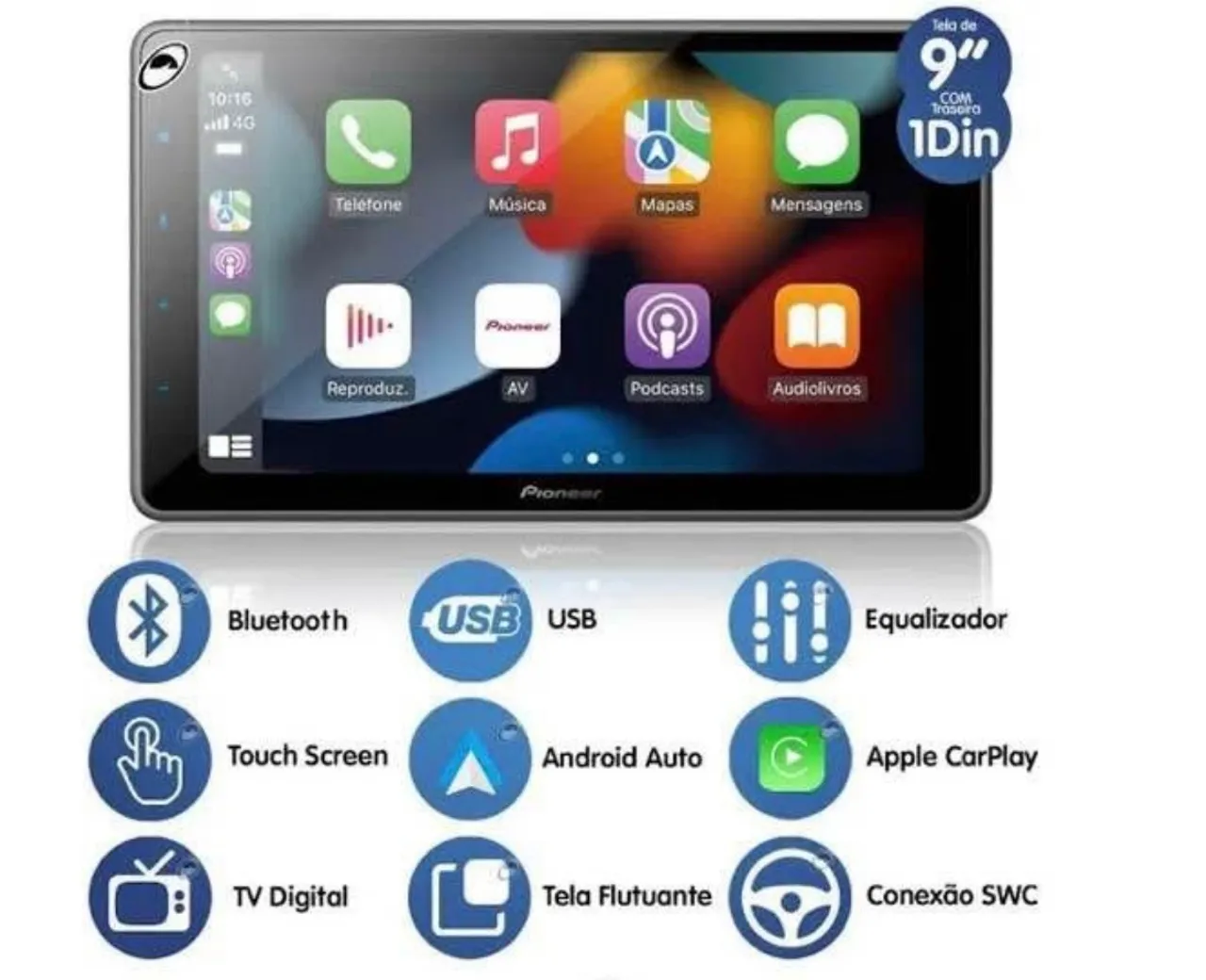 MULTIMÍDIA PIONEER - ZF8550TV